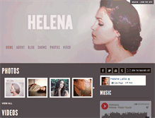 Tablet Screenshot of helenalalita.com